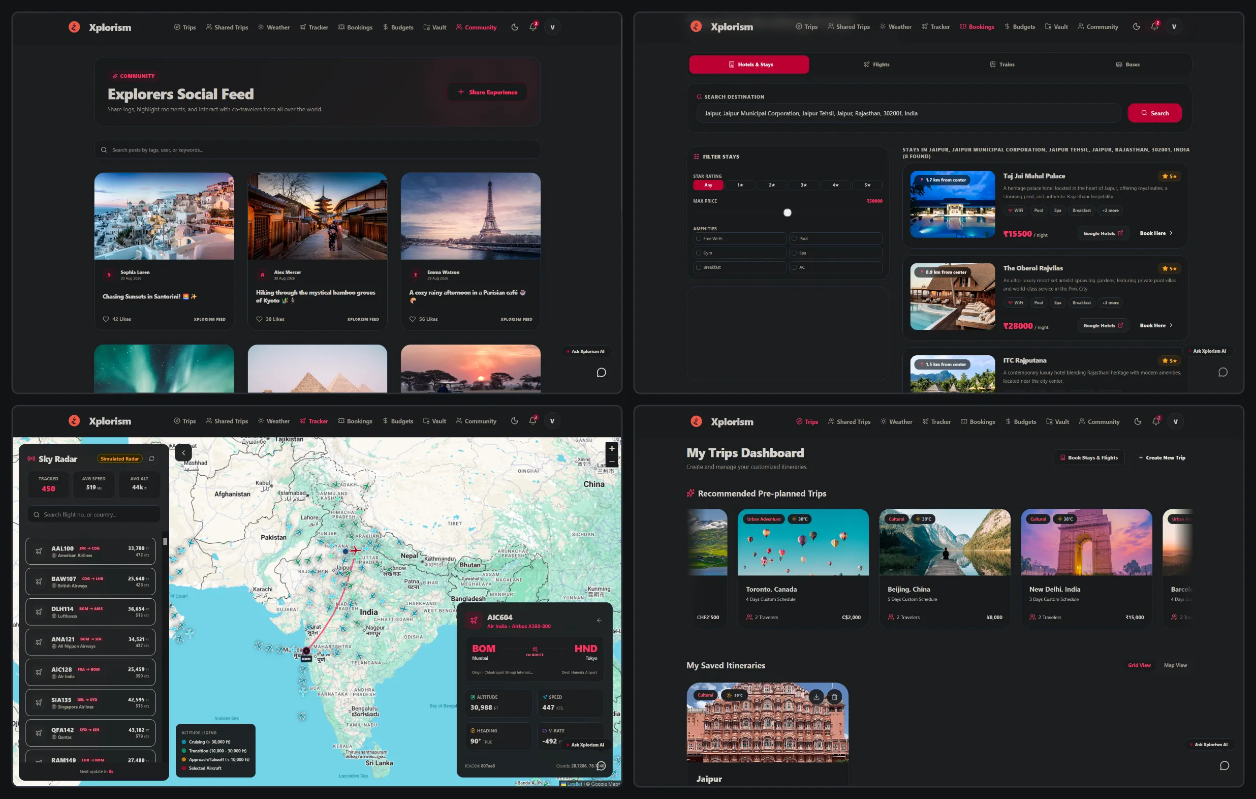 Xplorism Travel Platform
